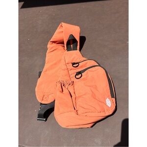 NWOT Free People Orange Crossbody Bag